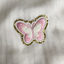 Load image into Gallery viewer, Butterfly Patches With Gold Trim