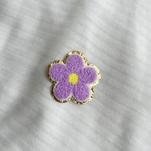Load image into Gallery viewer, Flower Power Patches With Gold Trim