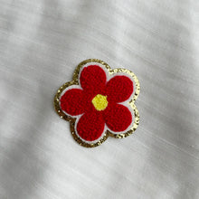 Load image into Gallery viewer, Flower Power Patches With Gold Trim