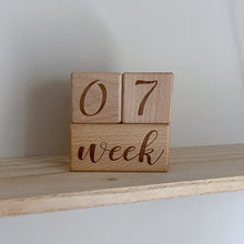 Load image into Gallery viewer, Wooden Milestone Blocks