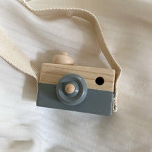 Load image into Gallery viewer, Wooden Camera - Grey