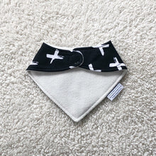 Load image into Gallery viewer, Little Black Dribble Bib