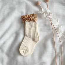 Load image into Gallery viewer, Vintage Gingham Frill Socks *final stock*