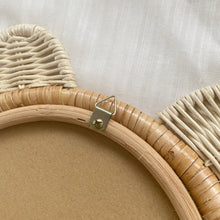 Load image into Gallery viewer, Kasey Bear Rattan Mirror