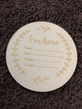 Load image into Gallery viewer, Wooden Milestone Plaque Set