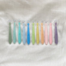 Load image into Gallery viewer, Silicone Baby Spoon