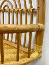 Load image into Gallery viewer, Jasmine Rattan Rainbow Wall Shelf