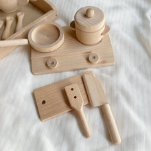 Load image into Gallery viewer, Wooden Tea Party Play Set