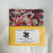 Load image into Gallery viewer, Handmade Round Bees Wax Wraps 3 Pack